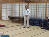 利賀地域自主防災組織連絡会　防災訓練（上村公民館）
